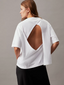 Smooth Cotton Open Back Top
