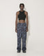 Chrome Tribal Printed Loose Trousers