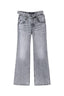 Hollow Flared Jeans