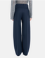 Wool Wide-Leg Trousers
