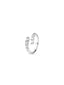Ora Adjustable Ring Silver