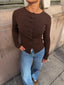 Gamira Button-Down Pleated Cardigan