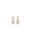 Oval Cut Drop Earring