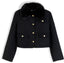 Df Wool Lady Jacket With Fur