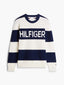 Waffle Cotton Graphic Crew Neck