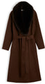 DF WOOL REG BELTED COAT