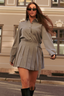 Scott Pleat Dress