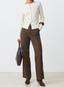 Gamira Button-down Pleated Cardigan