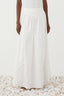 Maxiskirt Bianco