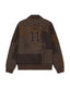 Patchwork Wool Varsity Jacket