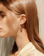 Margot Hoops L Gold