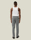 Como Reg Suit Pants Grey Mélange