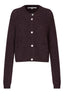 Andrea Knit Rib LS Cardigan
