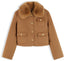 Df Wool Lady Jacket With Fur