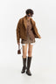 Eleh Suede Jacket Cammello