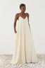 Flowy Maxi Dress Bianco Panna