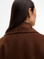 DF WOOL REG BELTED COAT