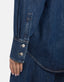 Oversized Shirt Stretch Denim