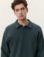 Piqué Polo Sweatshirt