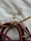 Pavé Knot Earrings