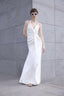 Halterneck Dress Bianco Panna