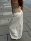 Strapless Top Beige