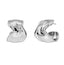 Melted Hoops L Steel