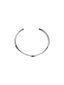 Thin Bangle Bracelet Silver