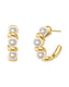Margot Hoops L Gold