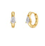 Arrow Hoops S Gold