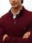 Lambswool Cable Zip Mk