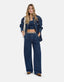 Oversized Shirt Stretch Denim