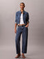 Easy Cropped Denim Jacket Tinted