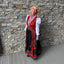 Nordlys Bluse Rødt Broderi