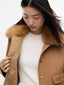 Df Wool Lady Jacket With Fur