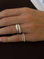 Thin Dome Ring Silver