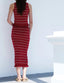 Taliana Rib Stripe Skirt