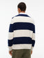 Waffle Cotton Graphic Crew Neck
