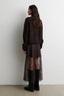 Andrea Knit Rib LS Cardigan