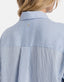 Loose-Fit Striped Viscose Shirt