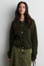 Andrea Knit Rib LS Cardigan