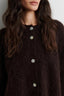 Andrea Knit Rib LS Cardigan