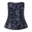 Urban Pioneers Female Brielle Corset TOP DENIM