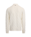 Urban Pioneers Male Ernesto Half-zip SWEATER CREAM