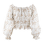 Urban Pioneers Female Gamela Top TOP SAND AOP