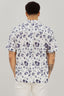Urban Pioneers Male Gaston SS SHIRT BLUE AOP