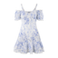 Urban Pioneers Female Gianna Dress DRESS BLUE AOP