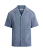 Urban Pioneers Male Giuseppe SS Shirt SS SHIRT MID BLUE