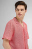Urban Pioneers Male Giuseppe SS Shirt SS SHIRT WASHED RED