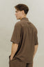 Urban Pioneers Male Gregorio SS SHirt SS SHIRT BROWN
